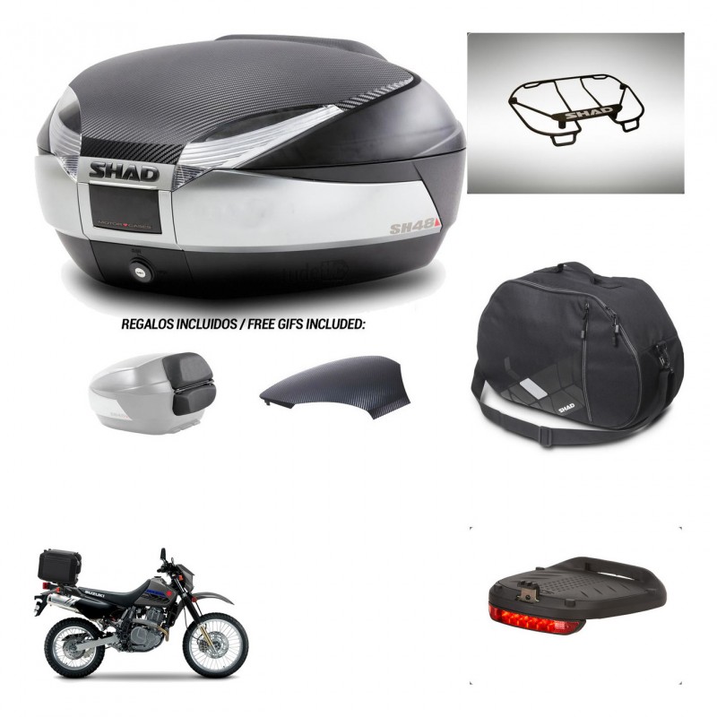 SHAD Trunk SH48 backrest cover + mounting bracket accessories KIT-442941