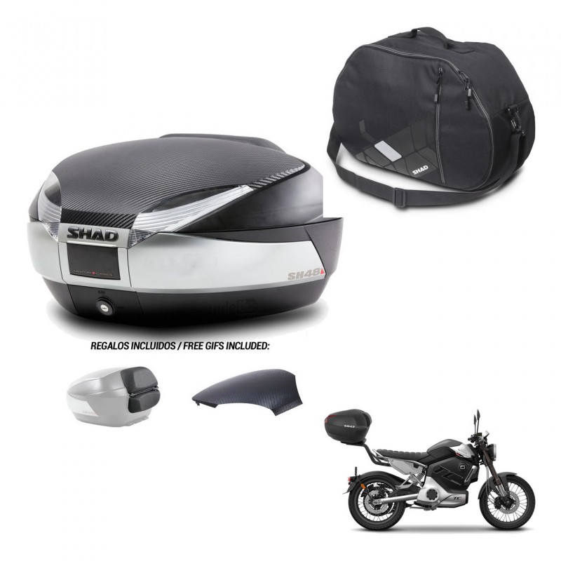 SHAD Baul SH48 tapa respaldo + soporte montaje bolsa interna KIT-442944