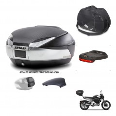 SHAD Baul SH48 tapa respaldo + soporte montaje accesorios KIT-442945