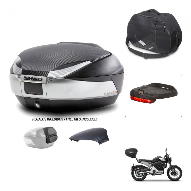 SHAD Trunk SH48 backrest cover + mounting bracket accessories KIT-442945