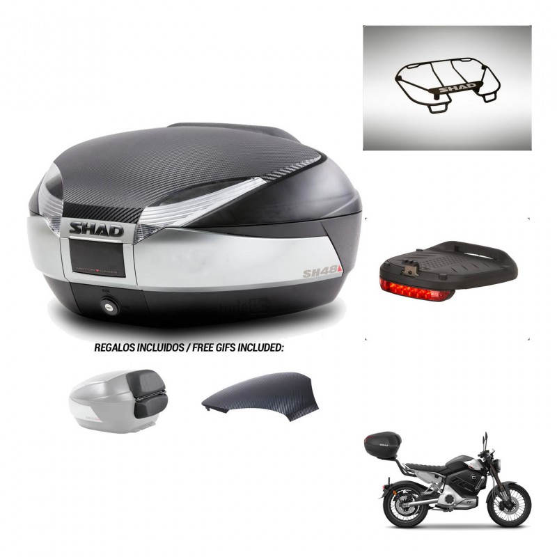 SHAD Trunk SH48 backrest cover + mounting bracket accessories KIT-442947