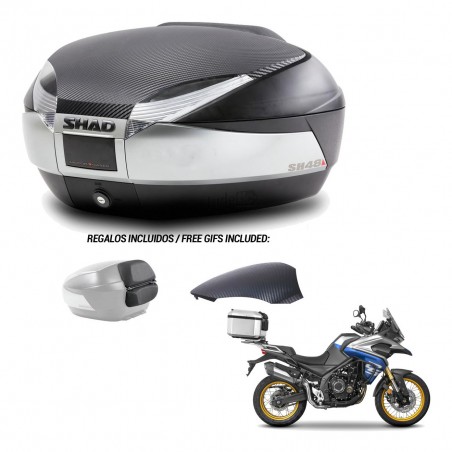 SHAD Trunk SH48 backrest cover + mounting bracket KIT-442950