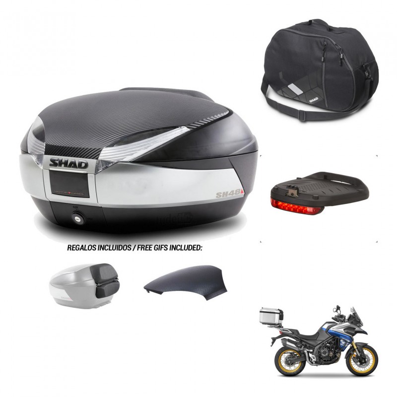 SHAD Trunk SH48 backrest cover + mounting bracket accessories KIT-442953