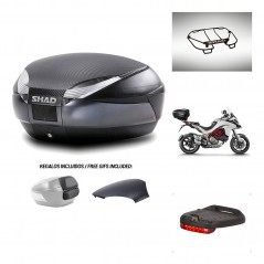 SHAD Baul SH48 tapa respaldo + soporte montaje accesorios 49 L KIT-442972