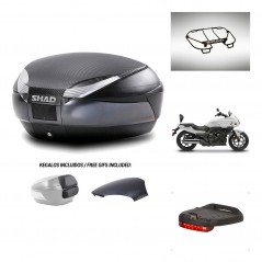 SHAD Trunk SH48 backrest cover + mounting bracket accessories 49 L KIT-442980