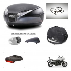SHAD Trunk SH48 backrest cover + mounting bracket accessories 49 L KIT-442982