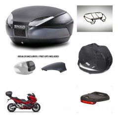 SHAD Trunk SH48 backrest cover + mounting bracket accessories 49 L KIT-442990