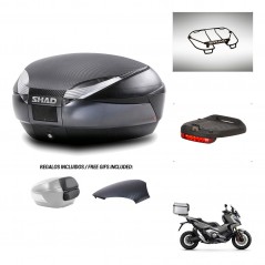 SHAD Trunk SH48 backrest cover + mounting bracket accessories 49 L KIT-443012