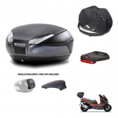SHAD Trunk SH48 backrest cover + mounting bracket accessories 49 L KIT-443018