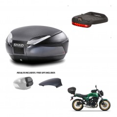 SHAD Trunk SH48 backrest cover + mounting bracket brake light 49 L KIT-443024