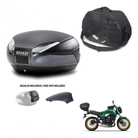 SHAD Trunk SH48 backrest cover + mounting bracket internal bag 49 L KIT-443025