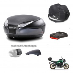 SHAD Trunk SH48 backrest cover + mounting bracket accessories 49 L KIT-443026