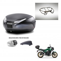 SHAD Trunk SH48 backrest cover + mounting bracket upper grill 49 L KIT-443027
