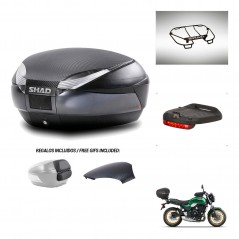 SHAD Trunk SH48 backrest cover + mounting bracket accessories 49 L KIT-443028