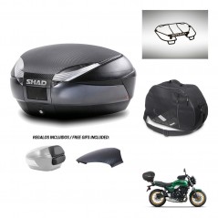 SHAD Baul SH48 tapa respaldo + soporte montaje accesorios 49 L KIT-443029