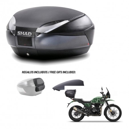 SHAD Trunk SH48 backrest cover + mounting bracket 49 L KIT-443031