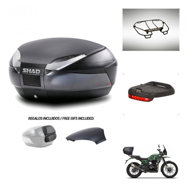 SHAD Trunk SH48 backrest cover + mounting bracket accessories 49 L KIT-443036