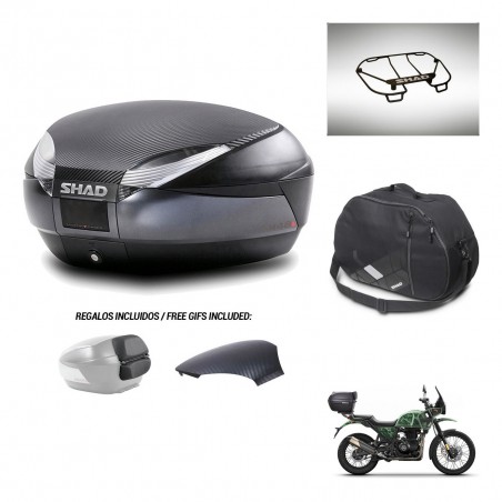 SHAD Trunk SH48 backrest cover + mounting bracket accessories 49 L KIT-443037