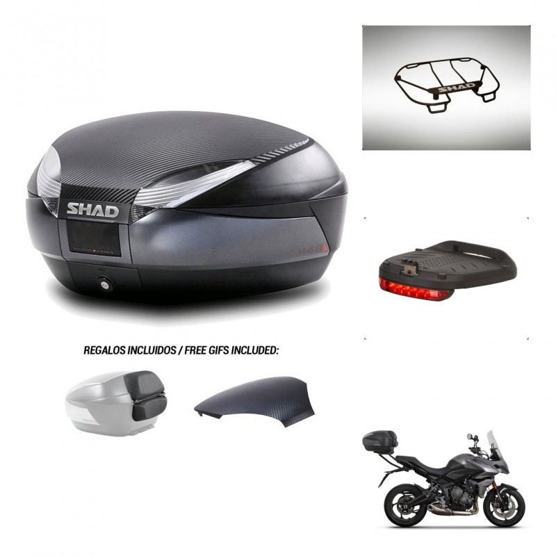 SHAD Trunk SH48 backrest cover + mounting bracket accessories 49 L KIT-443052