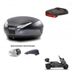 SHAD Trunk SH48 backrest cover + mounting bracket brake light 49 L KIT-443072