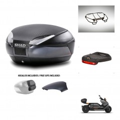 SHAD Trunk SH48 backrest cover + mounting bracket accessories 49 L KIT-443076