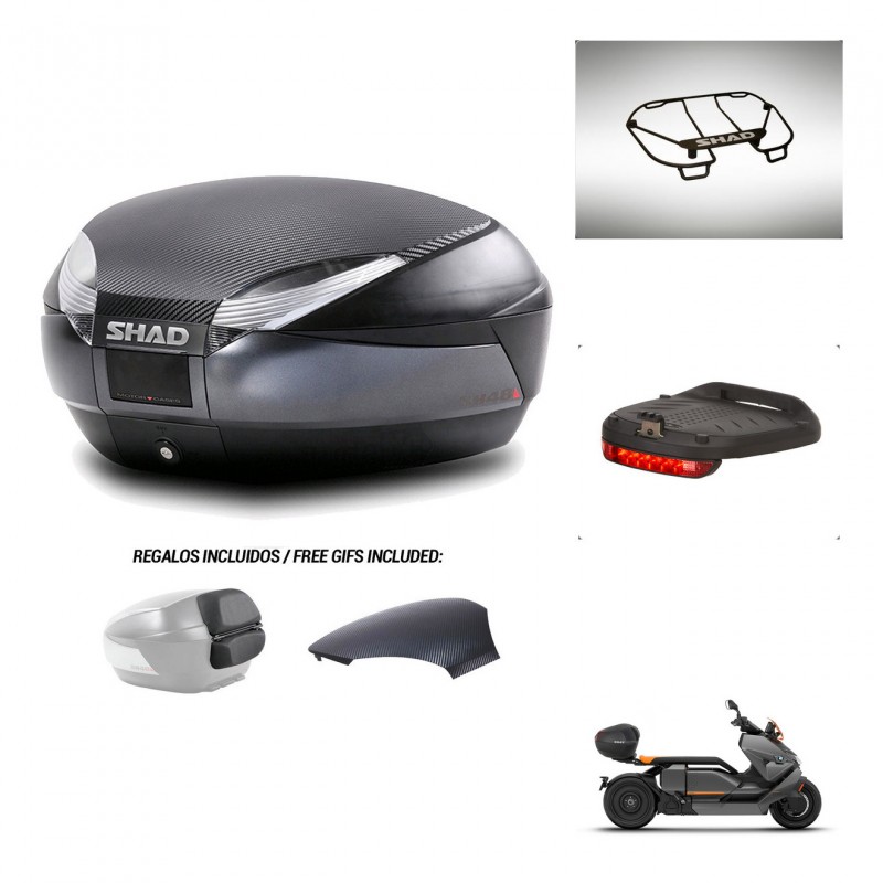 SHAD Trunk SH48 backrest cover + mounting bracket accessories 49 L KIT-443076