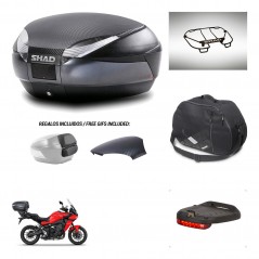 SHAD Trunk SH48 backrest cover + mounting bracket accessories 49 L KIT-443086