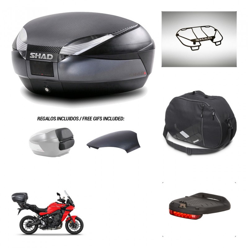 SHAD Trunk SH48 backrest cover + mounting bracket accessories 49 L KIT-443086