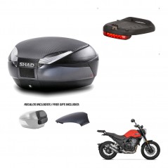 SHAD Trunk SH48 backrest cover + mounting bracket brake light 49 L KIT-443088