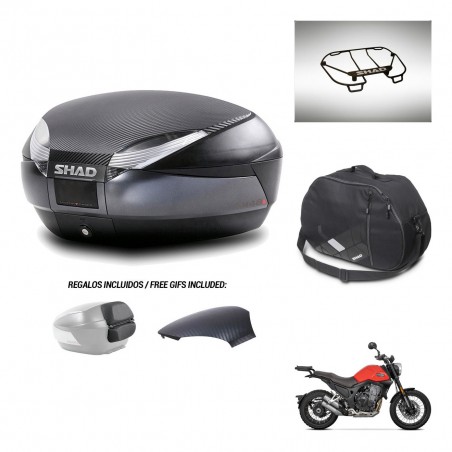 SHAD Trunk SH48 backrest cover + mounting bracket accessories 49 L KIT-443093