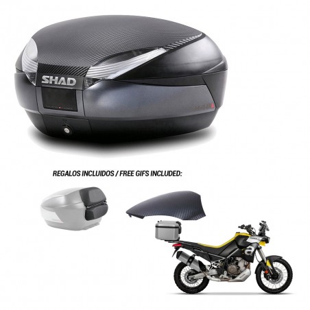 SHAD Trunk SH48 backrest cover + mounting bracket 49 L KIT-443095