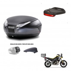 SHAD Trunk SH48 backrest cover + mounting bracket brake light 49 L KIT-443096