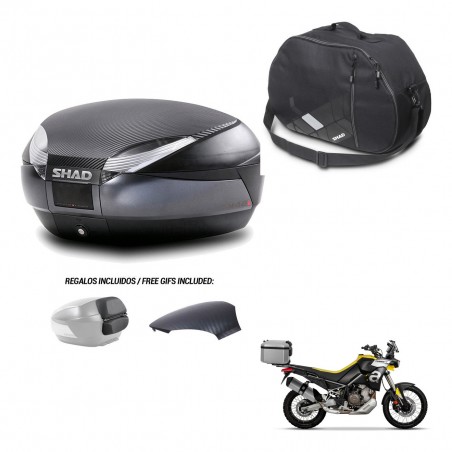 SHAD Trunk SH48 backrest cover + mounting bracket internal bag 49 L KIT-443097