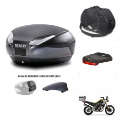 SHAD Baul SH48 tapa respaldo + soporte montaje accesorios 49 L KIT-443098