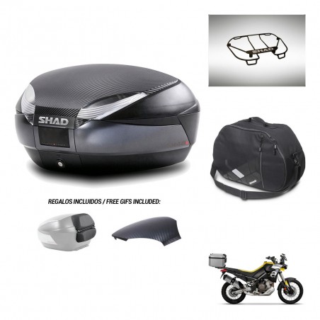 SHAD Trunk SH48 backrest cover + mounting bracket accessories 49 L KIT-443101