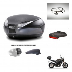 SHAD Trunk SH48 backrest cover + mounting bracket accessories 49 L KIT-443108