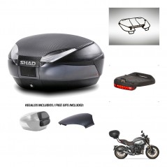 SHAD Trunk SH48 backrest cover + mounting bracket accessories 49 L KIT-443116