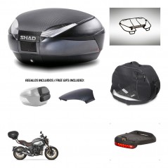 SHAD Trunk SH48 backrest cover + mounting bracket accessories 49 L KIT-443118