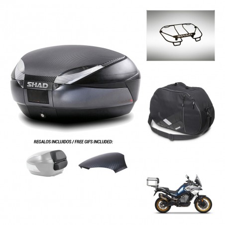 SHAD Trunk SH48 backrest cover + mounting bracket accessories 49 L KIT-443125