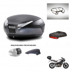SHAD Trunk SH48 backrest cover + mounting bracket accessories 49 L KIT-443156