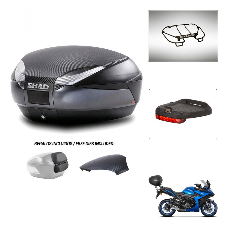 SHAD Trunk SH48 backrest cover + mounting bracket accessories 49 L KIT-443164
