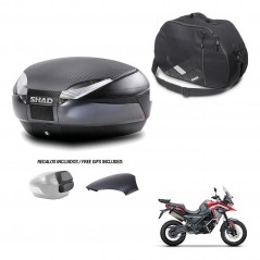 SHAD Trunk SH48 backrest cover + mounting bracket internal bag 49 L KIT-443177