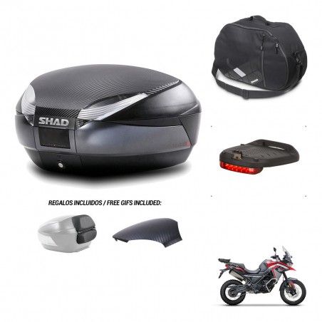 SHAD Trunk SH48 backrest cover + mounting bracket accessories 49 L KIT-443178