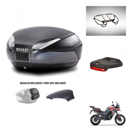 SHAD Trunk SH48 backrest cover + mounting bracket accessories 49 L KIT-443180