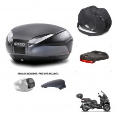 SHAD Trunk SH48 backrest cover + mounting bracket accessories 49 L KIT-443186