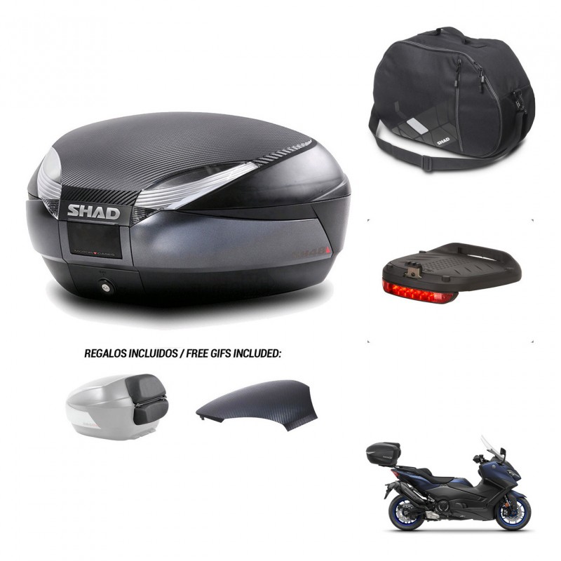 SHAD Trunk SH48 backrest cover + mounting bracket accessories 49 L KIT-443210