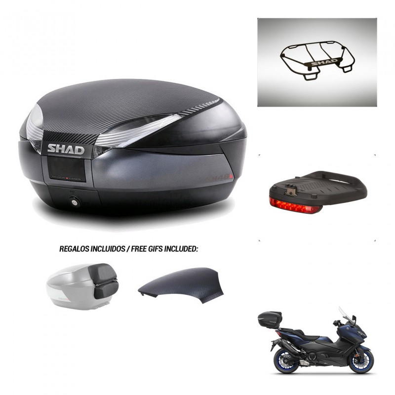 SHAD Trunk SH48 backrest cover + mounting bracket accessories 49 L KIT-443212