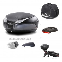 SHAD Trunk SH48 backrest cover + mounting bracket accessories 49 L KIT-443218