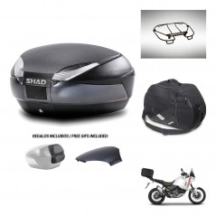 SHAD Baul SH48 tapa respaldo + soporte montaje accesorios 49 L KIT-443229