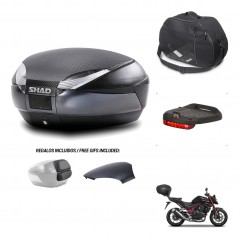 SHAD Trunk SH48 backrest cover + mounting bracket accessories 49 L KIT-443234